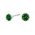 Delicately crafted for the discerning eye, these exquisite stud earrings feature a 1.0 carat total weight of vibrant,...