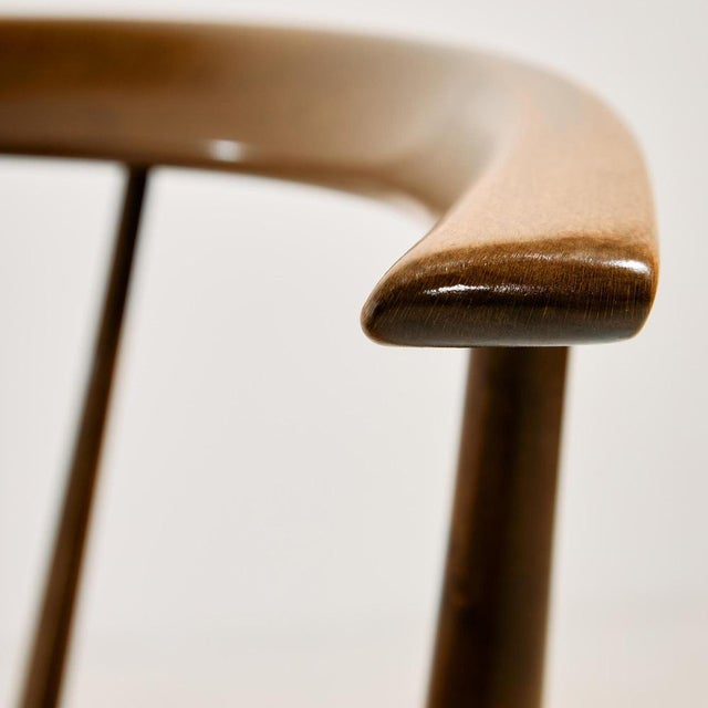 Beech 24GT Chair by Illum Wikkelsø for Niels Eilersen, 1960s For Sale - Image 9 of 18