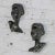 Wood MCM to Art Deco Style Ebonized Oak Carved Female Bust Vintage Wall Sculptures, a Pair For Sale - Image 7 of 13
