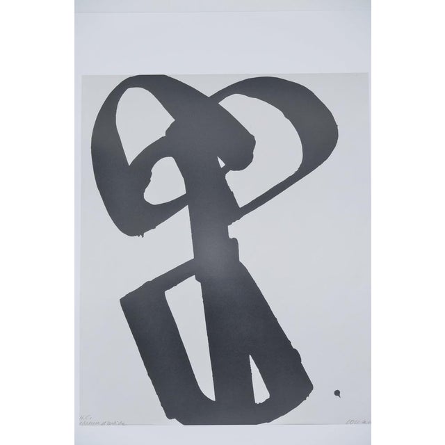 Pierre Soulages (1919-2022) Serigraph No. 1 Poster published after "Serigraph No. 1" by the Soulages Museum in Rodez,...