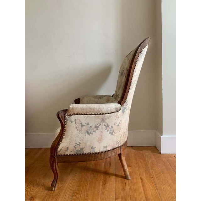 French Louis Philippe Bergere Armchair, 19th Century For Sale - Image 13 of 16