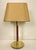 Metalarte Metalarte Leather and Brass Table Lamp from Hansen, 1970s For Sale - Image 4 of 16