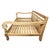Outdoor Indoor Sutton Teak Balinese Daybed For Sale - Image 4 of 8