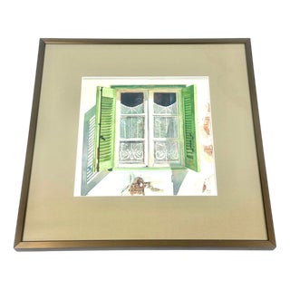 F. John Owen, Shutters, 1984, Watercolour For Sale