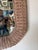 Wood 1980s Vintage Coastal Organic Woven Wicker Octagonal Wall Mirror For Sale - Image 7 of 13