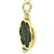 Vintage 18k Gold Ancient Coin Diamond & Sapphire Pendant For Sale - Image 4 of 10