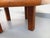 Octagonal Oak Coffee Table from Barrois with Vallauris Ceramic Herbarium Top, 1960s For Sale - Image 4 of 17