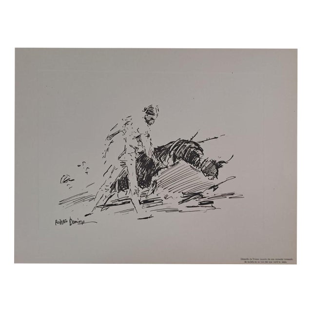 Roberto Domingo y Fallola, Gitanillo de Triana, Engraving For Sale