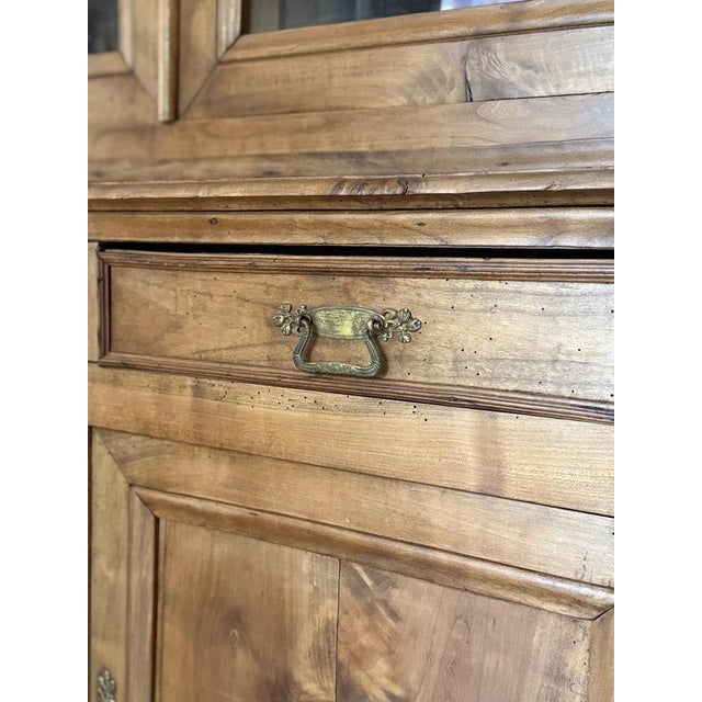 Antique French Cherry Wood Cupboard, 1800s For Sale - Image 15 of 18