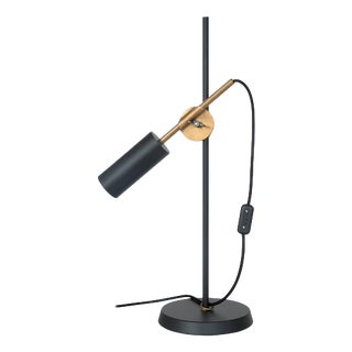 Stav Black Table Lamp by Johan Carpner for Konsthantverk For Sale