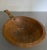 Mid 20th Century Hand Carved Wood Bowl With Handle For Sale - Image 9 of 9