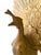 Gold Vintage Large Gold Peacock Bird Decor Bookend For Sale - Image 8 of 10