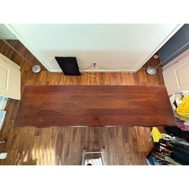 Pennsylvania House Solid Cherry Wood 12 Drawer Triple Dresser W/Middle Privacy Cabinet,brass Handles For Sale In Pittsburgh - Image 6 of 16