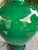 Wood Antique 18th Century Chinese Green Glaze Porcelain Vase Yongzheng Mark For Sale - Image 7 of 15