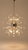 DUTIES FREE Sputnik chandelier in hand-blown Murano pulegoso glass, 50 elements, gold-plated metal frame. Italian design...
