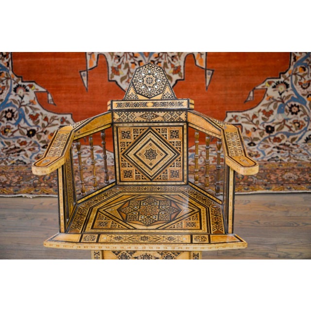 Early 20th Century Moroccan Chair For Sale - Image 4 of 10