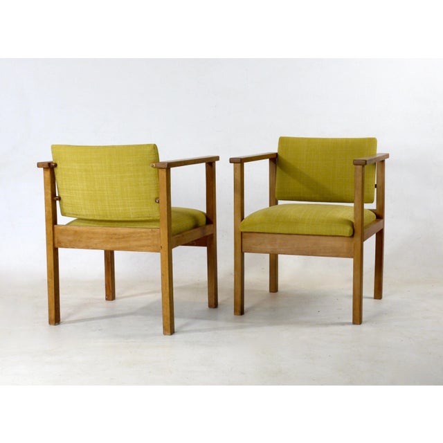 Set of Vintage Armchairs by Jan den Drijver for Wooninrichting De Stijl For Sale - Image 6 of 13