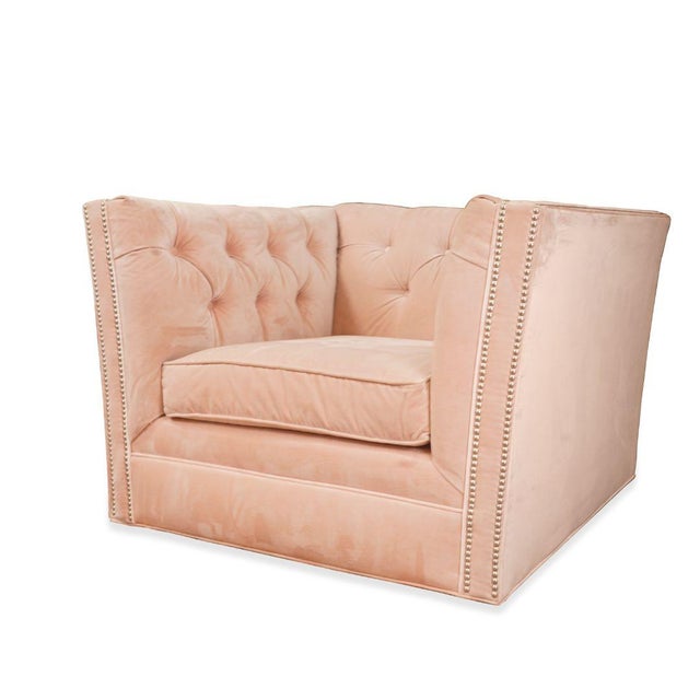 Mitchell Gold + Bob Williams Mitchell Gold + Bob Williams Fiona Armchairs, Pair Of For Sale - Image 4 of 5