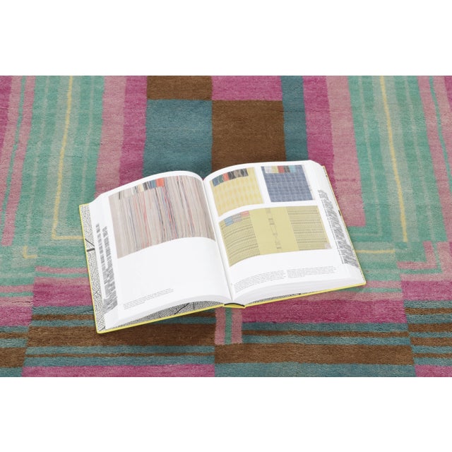 Contemporary Mid-Century Modern Abstract Wool Rug by Rug & Kilim, India For Sale - Image 9 of 9
