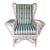 1980s Henry Link Smithsonian Collection Wicker Chair For Sale