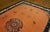 1880s Orange Salmon Medallion Antique Chinese Peking Carpet 11' X 15'6'' Handknotted Wool Rug For Sale - Image 4 of 7