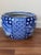 Mid 20th Century Large Blue and White Porcelain Mount Fuji Planter For Sale - Image 4 of 11
