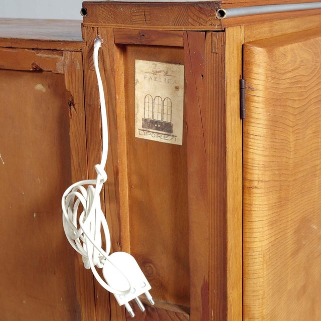 Vintage Art Deco Bar Sideboard by A. Fallica for A. Liporesi, 1940s For Sale - Image 9 of 10