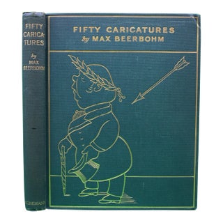 "Fifty Caricatures" Book 1913 Beerbohm, Max For Sale