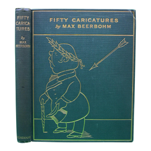 "Fifty Caricatures" Book 1913 Beerbohm, Max