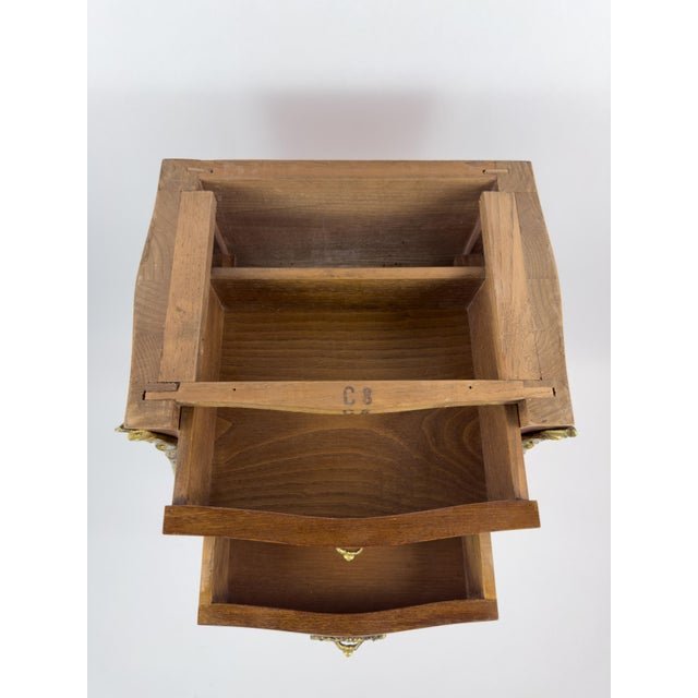 19th Century French Empire Mahogany Gueridon With Marble Top For Sale - Image 12 of 14