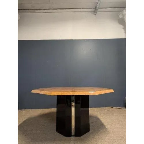 Elm Burl Coffee Table by Jean-Claude Mahey For Sale - Image 3 of 11