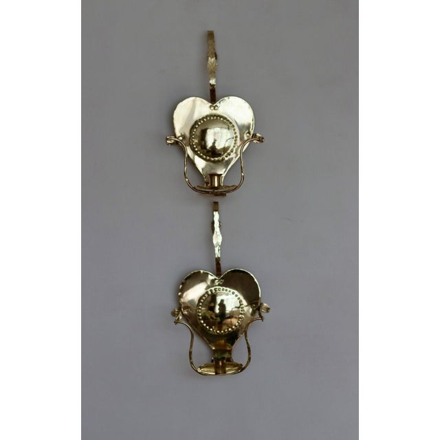 Mid-Century Modern Swedish Brass Sconces by Ahrneberg, Set of 2 For Sale - Image 9 of 9