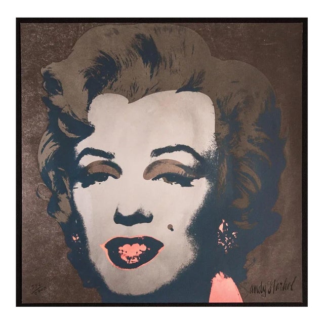 1986 Carnegie Museum of Art After Andy Warhol "Marilyn Monroe" Lithograph For Sale