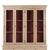 19th Century French Painted Two-Piece Bookcase Cabinet For Sale - Image 4 of 9