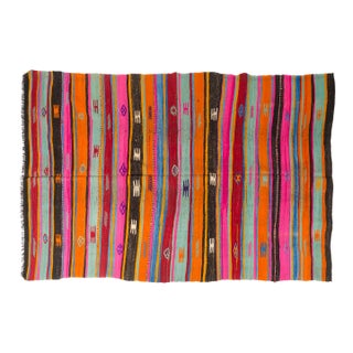 1960s Oushak Handwoven Anatolian Kilim For Sale