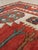 Antique Karachov Kazak Carpet, Handmade Wool, Pale Blue, Rust, Ivory, Geometric For Sale - Image 10 of 18