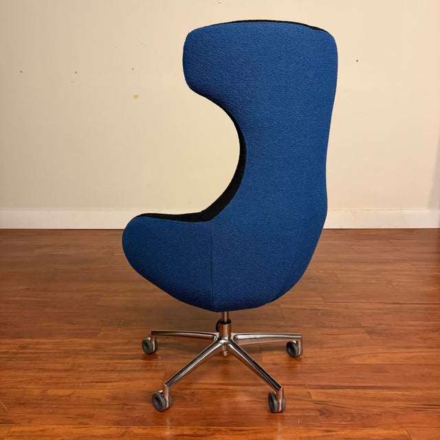 2020s Roche Bobois Ceo Swivel Armchair by Sacha Lakic For Sale - Image 5 of 13