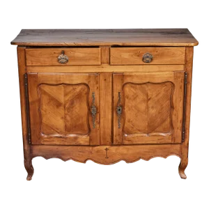 19th Century Antique French Provincial Oak Cabinet From Pierre Deux