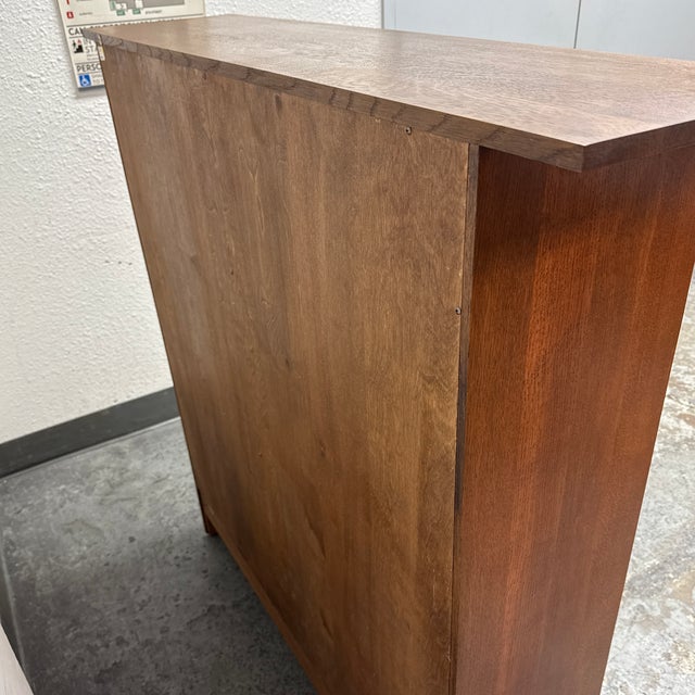 Stickley Furniture Harvey Ellis Design Bookcase With Inlay For Sale - Image 12 of 14