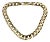 Late 20th Century 18 Karat Yellow Gold Curb Link Bracelet For Sale