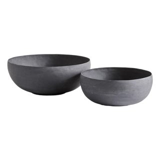 Terrazza Decorative Bowls, Set Of 2 For Sale