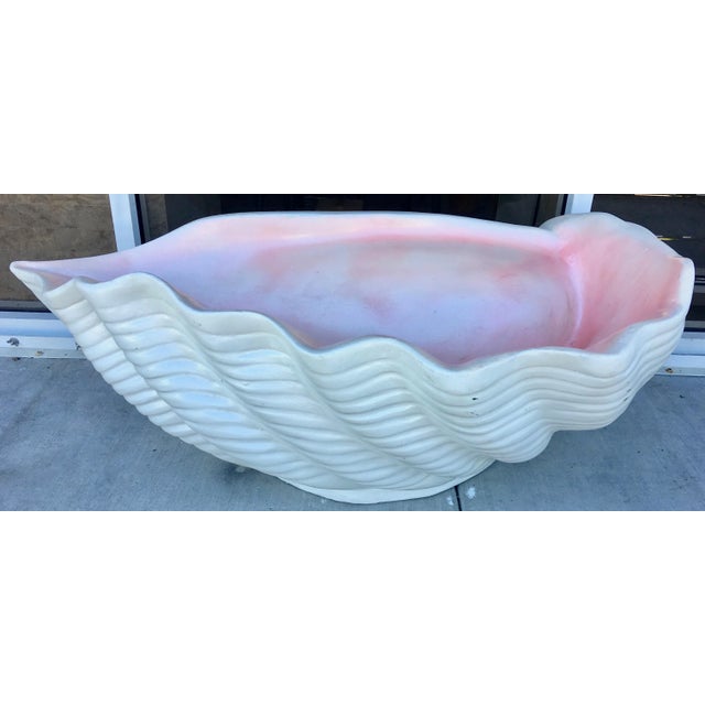 XL Fiberglass Seashell For Sale - Image 11 of 11