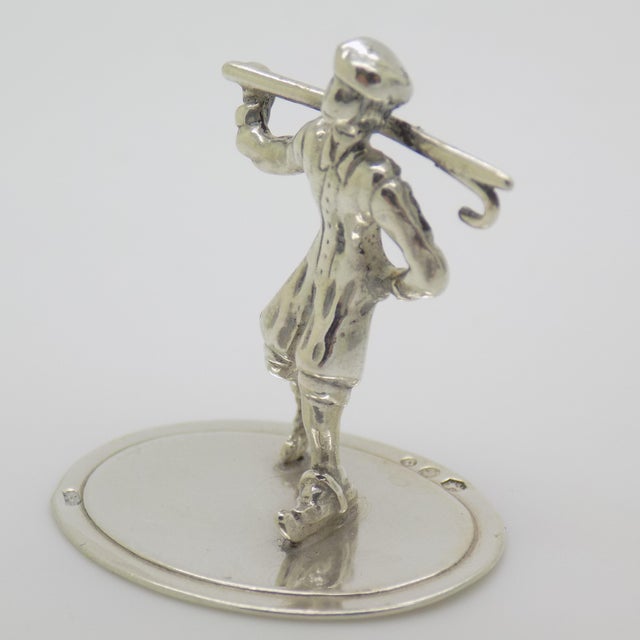 Vintage Dutch Handmade Gentleman with Stick Figurine, 1970s For Sale - Image 3 of 10
