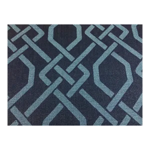 The High-Performance Sunbrella Thibaut Seagate Navy Geometric Trellis Indoor/Outdoor Woven Fabrics