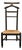 Mid-Century Gentlemans' Valet Chair With Rush Woven Seat For Sale