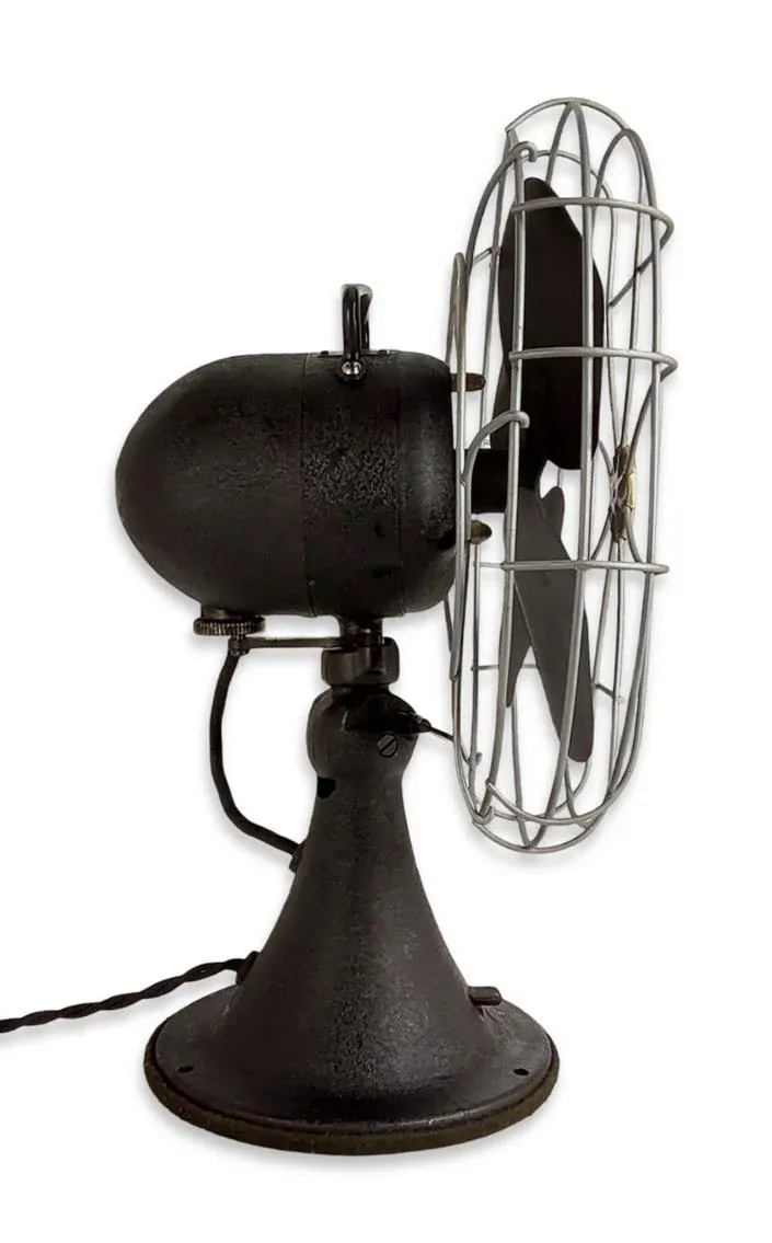 Circa Late 1940's to Early 1950's Emerson Oscillating Desk Fan