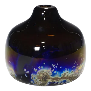 Vintage Vase 'Aomi' Designed by H. R. Janssen for Graal Glas Ca. 1970