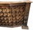1940s Mexican Colonial Style Rustic Bar With Iron Strapwork & Carved Columns For Sale - Image 4 of 11