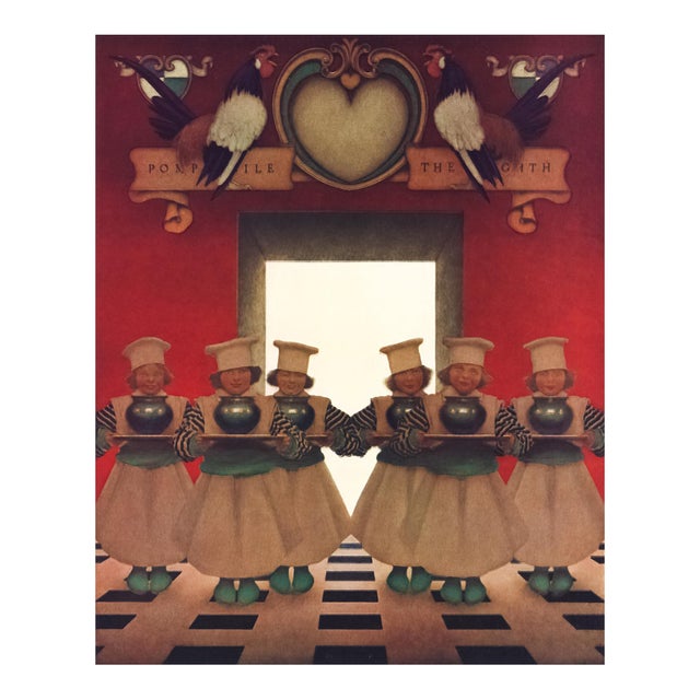 1925 Maxfield Parrish Lithograph "The Six Little Ingredients" For Sale