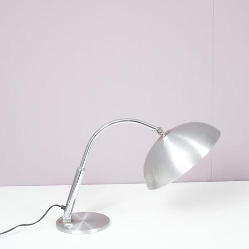Bauhaus Style Desk Lamp by H. Busquet for Hala, Netherlands, 1950s For Sale - Image 6 of 16